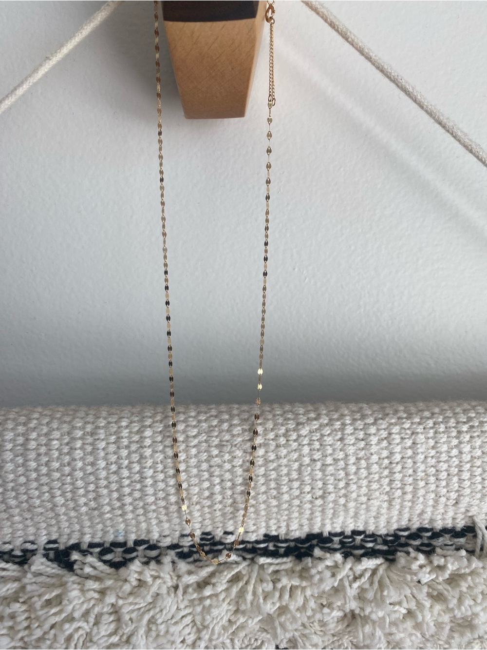 Linjer Shimmer Chain Necklace 14k gold - Picture 3 of 8